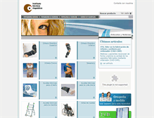 Tablet Screenshot of ortopedia-online.com